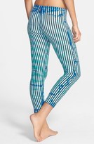 Thumbnail for your product : Hard Tail Stripe Low Rise Layering Capri Leggings