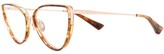 Thumbnail for your product : Christian Roth Sine-Type cat-eye glasses