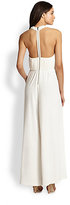 Thumbnail for your product : Alice + Olivia Gab Gathered Halter Jumpsuit