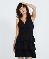Thumbnail for your product : MinkPink Lets Dance Mini Dress Black
