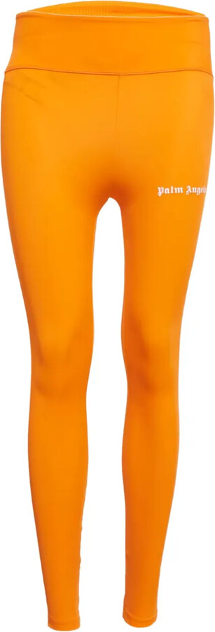 Pre-Owned Striped High-Waisted Leggings