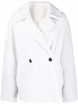 Thumbnail for your product : Sylvie Schimmel Shearling Double Breasted Coat