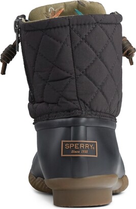 Sperry Women's Saltwater Waterproof Quilted Duck Boots