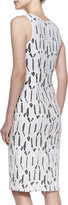 Thumbnail for your product : Carolina Herrera Shattered Glass Lace Dress, Off White