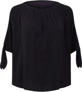 Thumbnail for your product : Ever New Simona Cold Shoulder Tie-Sleeve Top
