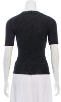 Thumbnail for your product : 3.1 Phillip Lim Wool-Blend Metallic Top