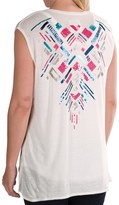 Thumbnail for your product : Chaser Boxy Flow Muscle Shirt - Embellished, Sleeveless (For Women)