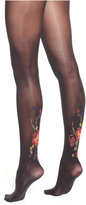Thumbnail for your product : Pretty Polly Darkly Floral Tight