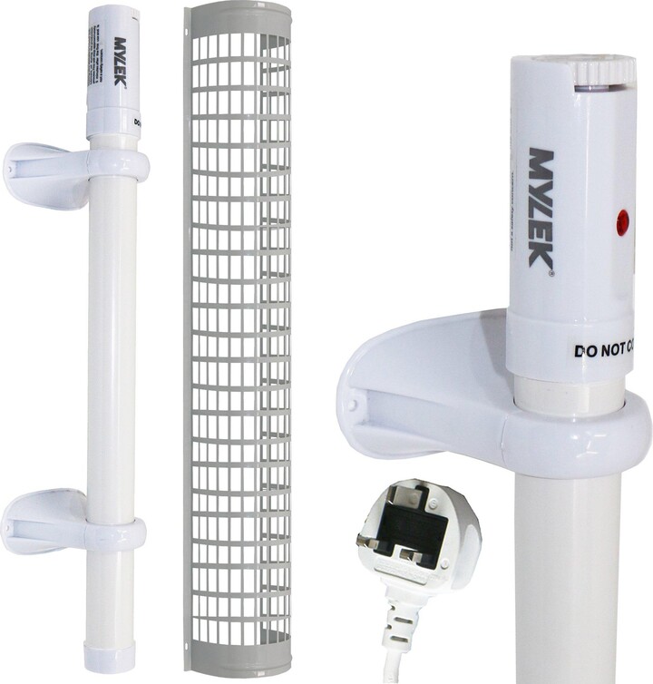 MYLEK Tubular Heater 55W 51cm Built in Thermostat & Mounting Brackets