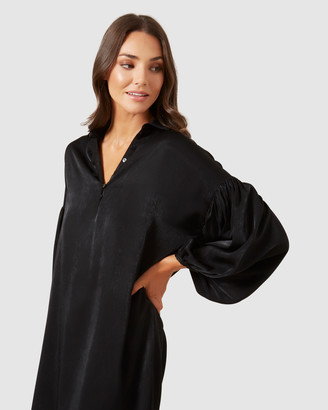French Connection Balloon Sleeve Shift Dress