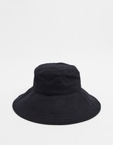 Thumbnail for your product : Quiksilver Jersey bucket hat in black