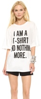 Thumbnail for your product : Moschino Nothing More Cotton Tee