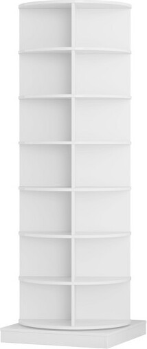 BellemaveRotatingshoerackrotatingshoeracktower360°Holdsover28pairsofshoesWhite