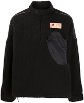 Thumbnail for your product : Off-White Zipped Pocket Fleece Jumper