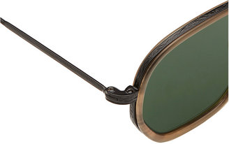 Oliver Peoples Men's Limited Edition Vintage OP-40 46 Sunglasses