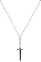 Thumbnail for your product : Pamela Love Rose Gold Dagger Pendant Necklace