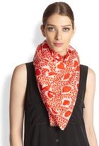 Thumbnail for your product : Stella McCartney Cashmere-Blend Heart Scarf