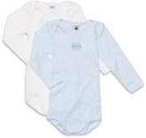 Thumbnail for your product : Petit Bateau Long-Sleeved Bodysuits 2 Pack