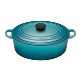 Thumbnail for your product : Le Creuset 5 Qt. Signature Oval French Oven - Caribbean