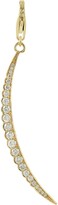 Thumbnail for your product : Artisan 18K Yellow Gold Natural Diamond Crescent Moon Pendant