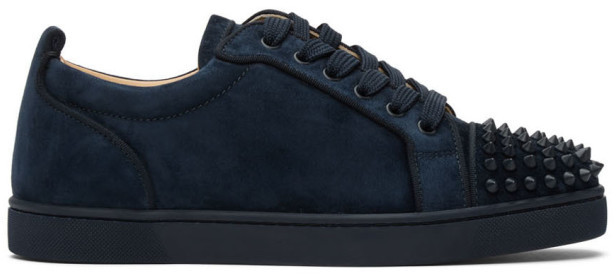 Christian Louboutin Blue Trainers For 