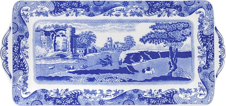 Spode Blue Italian Sandwich Tray