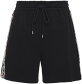 Thumbnail for your product : McQ Embroidered French Cotton-terry Shorts