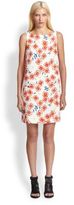Thumbnail for your product : Opening Ceremony Anemone Printed Crepe Dress