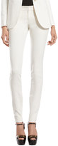 Thumbnail for your product : Gucci Pearl White Stretch Cotton Skinny Pants