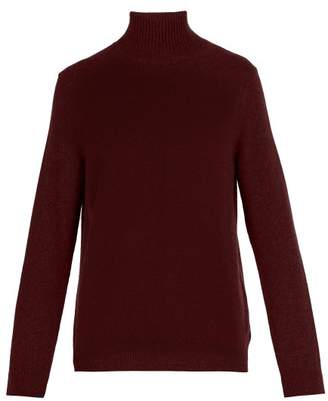 Paul Smith Roll Neck Wool Sweater - Mens - Burgundy