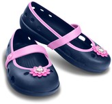 Thumbnail for your product : Crocs Keeley Petal Charm Flat (Toddler & Little Kid)