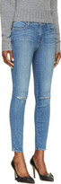 Thumbnail for your product : Frame Denim 31529 Frame Denim Blue Paloma Wash The High Skinny Jeans