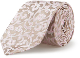 Thumbnail for your product : Duchamp Beige and Pink Vine Tie