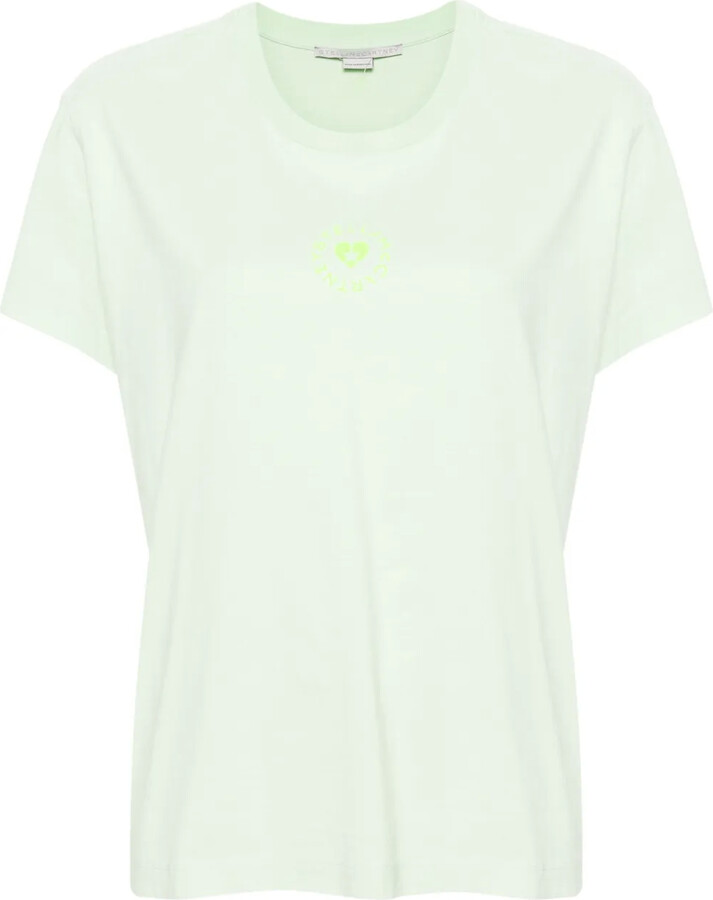 Stella McCartney Lovestruck Logo cotton T-Shirt