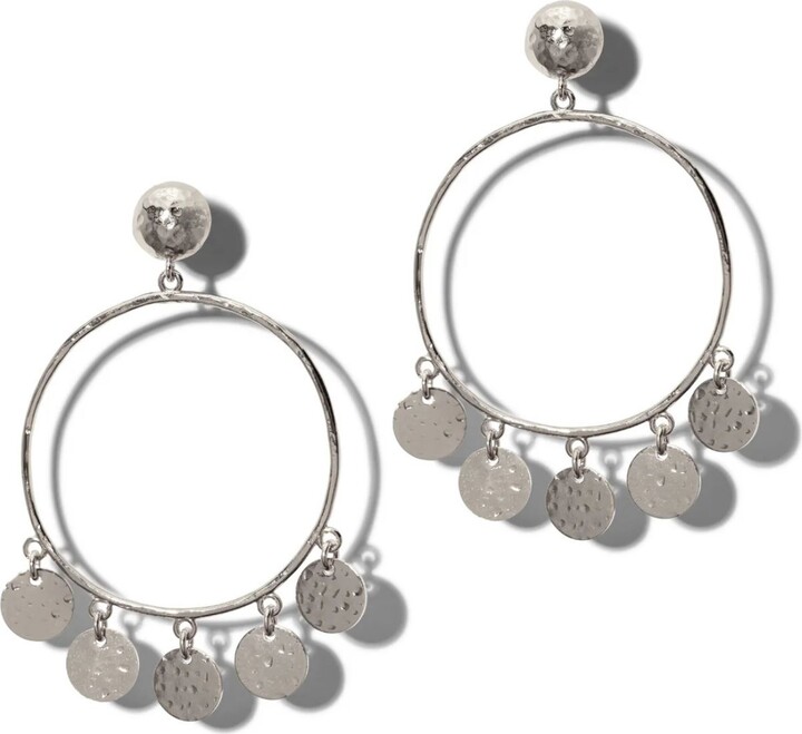 Jaredjamin Silver Fortuna Chandelier Earrings
