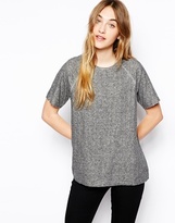 Thumbnail for your product : By Zoé Short Sleeved Sweat Top in Double Layered Jersey