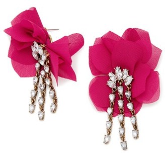 BaubleBar Women's 'Amaryllis' Floral Drop Earrings