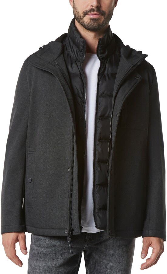 Andrew Marc Men's Berwick 3-in-1 Systems Jacket