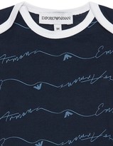 Thumbnail for your product : Emporio Armani Set Of 3 Cotton Jersey Bodysuits