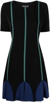 Thumbnail for your product : Boutique Moschino Short-Sleeve Pleated Minidress