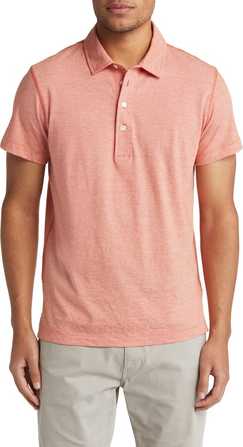 Billy Reid Pensacola Organic Cotton Polo
