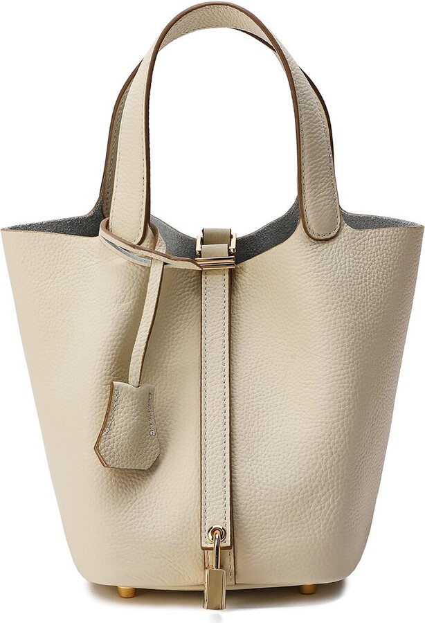 Tiffany & Fred Leather Top Handle Satchel ShopStyle