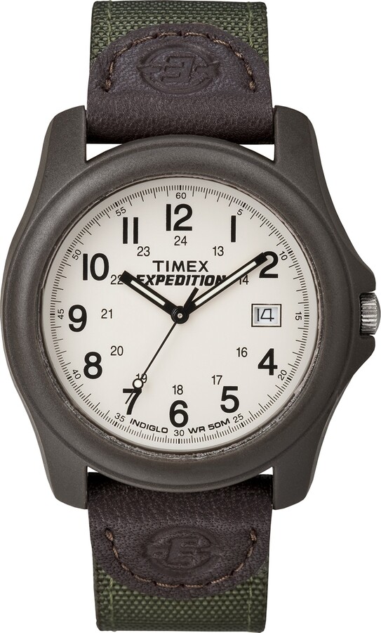 Timex Men's T40011 Expedition Camper Black Fast Wrap Strap Watch