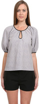 Thumbnail for your product : MiH Jeans Full Pretty Top in Mini Leo