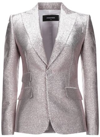 ladies silver blazer