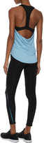 Thumbnail for your product : Iris & Ink Abby Metallic-trimmed Stretch Leggings
