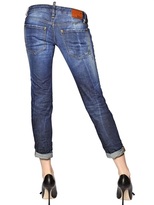 Thumbnail for your product : DSquared 1090 Pat Washed Stretch Cotton Denim Jeans