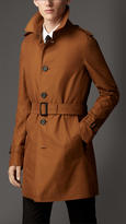 Thumbnail for your product : Burberry Gabardine Trench Coat with Wool Warmer