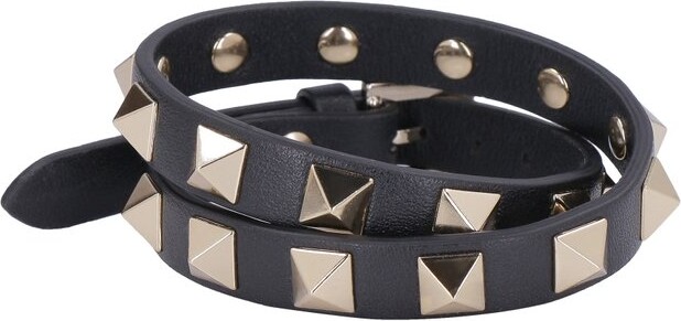 Valentino Leather Bracelets | ShopStyle