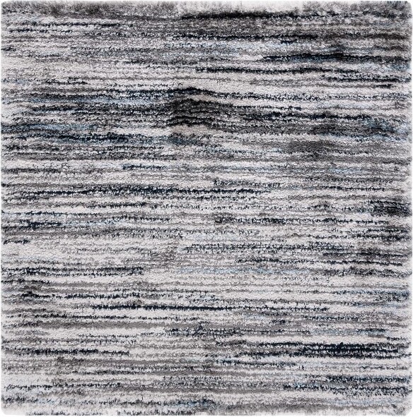 Safavieh CloudShagCLD111PowerLoomedIndoorAreaRug-Grey/Blue-6'-7\